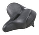 Mirage zadel tour comfort met vering big city, zwart