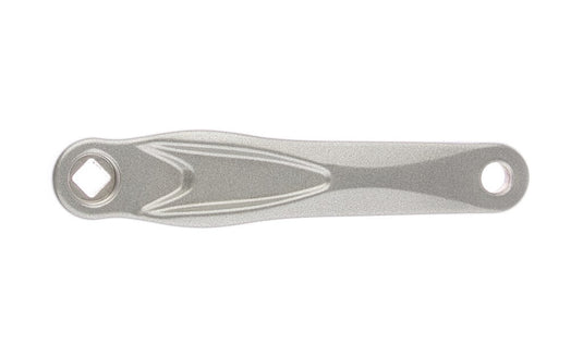 Miranda alu linkse crank alfa 1 170mm lengte zilver 574001
