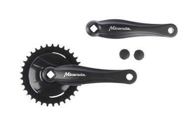 Miranda  gamma 1r crankstel 44t k-lijn 51 bcd104+r-ring