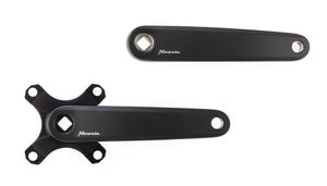 Buzaglo miranda delta crankstel z blad bcd104 gates, 170mm,mat-zwart