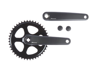 Miranda  delta jis crankstel 44t 3 32“, mat-zwart