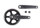 Miranda  delta jis crankstel 44t 3 32“, mat-zwart