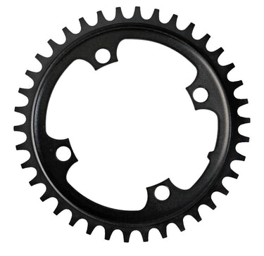 Buzaglo miranda tandwiel 38t chain flow, bcd 104, zwart