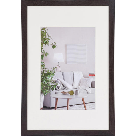 Henzo modern fotolijst 30x45cm donkerbruin