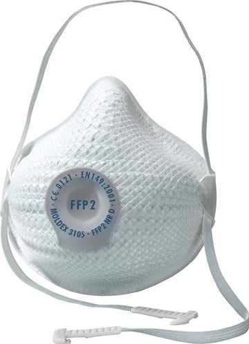 Moldex stofmasker | ffp2 v nr d | met uitademventiel | 10 stuks - 310501 310501