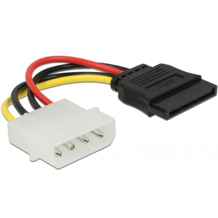 Load image into Gallery viewer, Molex naar sata voedingskabel
