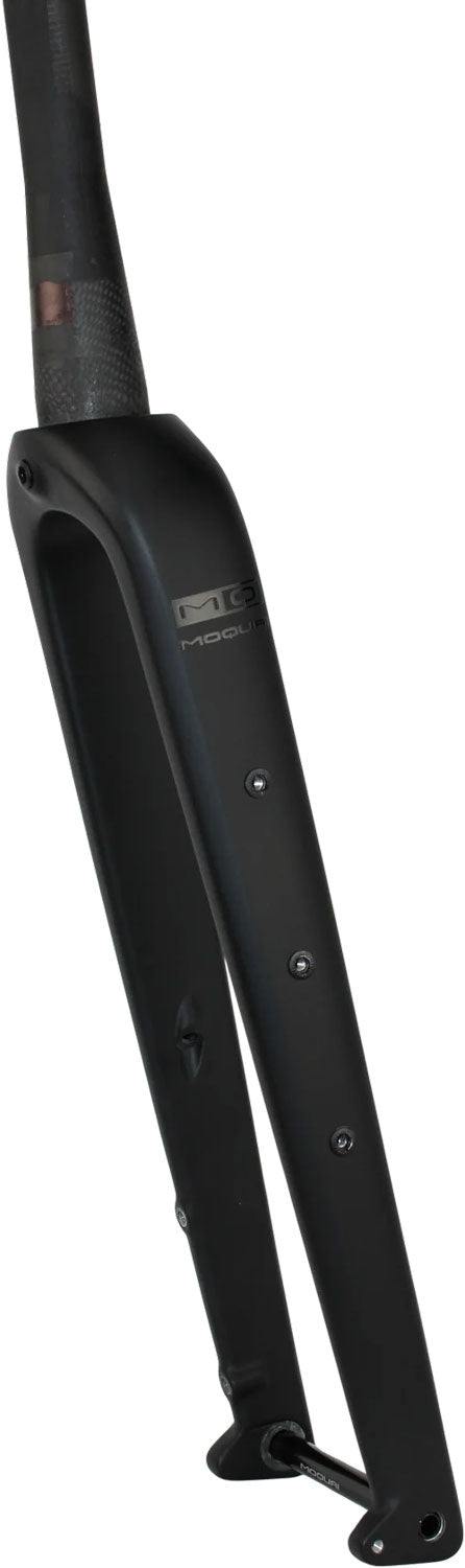Moquai gravel randoneur carbon disc tapered fork with eyelets