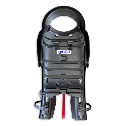 Bellelli fietsstoeltje achter mr. fox luxe clamp