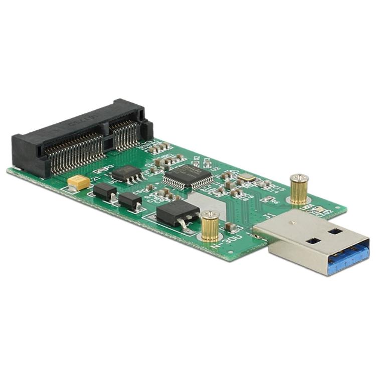 Load image into Gallery viewer, Converter usb 3.0 a stekker > msata delock
