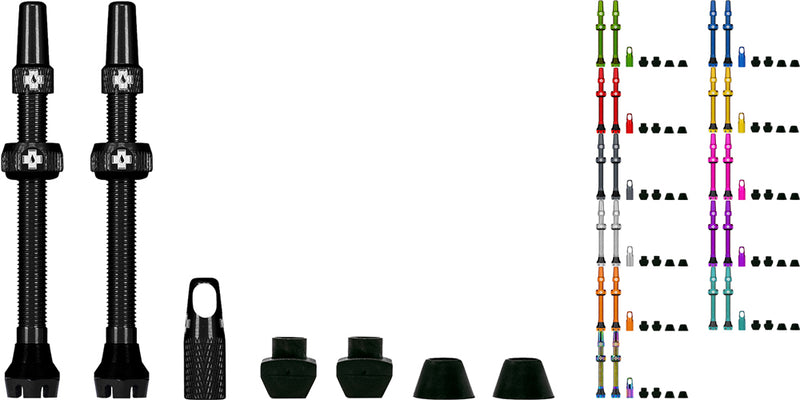 Load image into Gallery viewer, Muc-off tubeless valve kit v2 universal 44 mm valves
