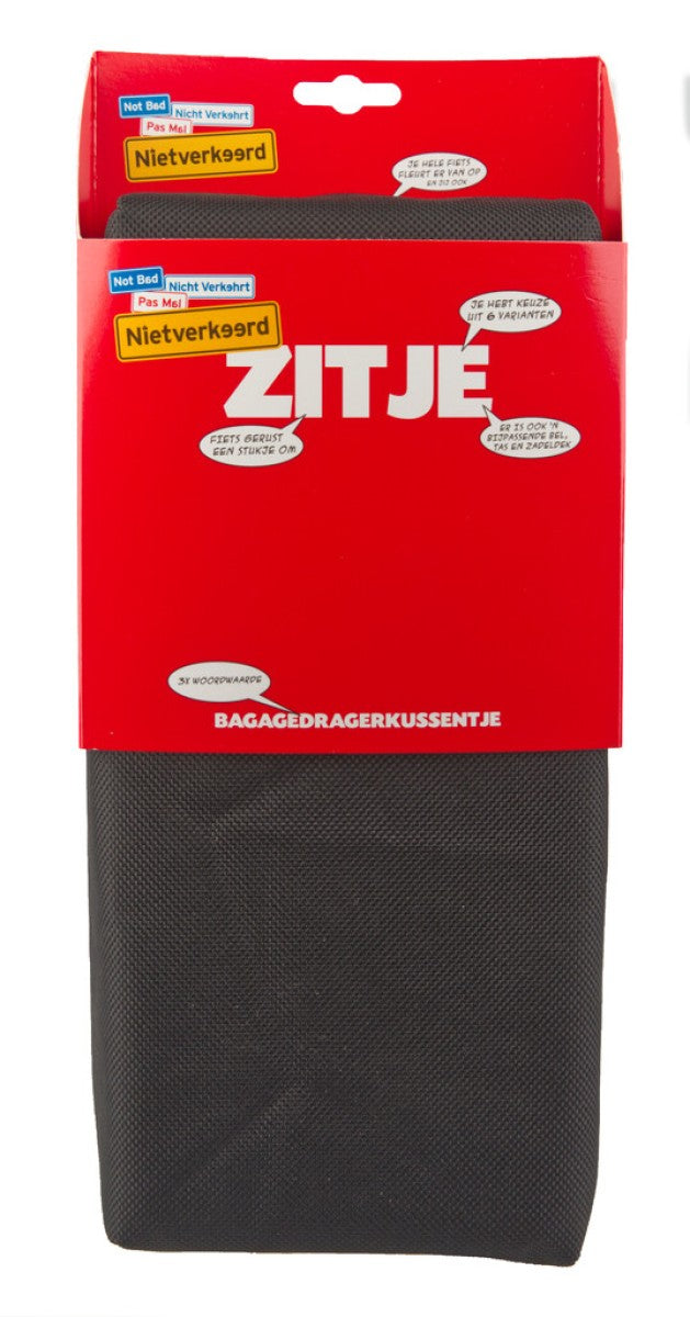 Load image into Gallery viewer, bagagedragerkussen Eco 32 cm zwart
