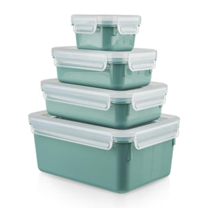 Tefal masterseal colour voorraaddozenset 4-delig groen (0,2l, 0,55l, 0,8l, 2,2l)