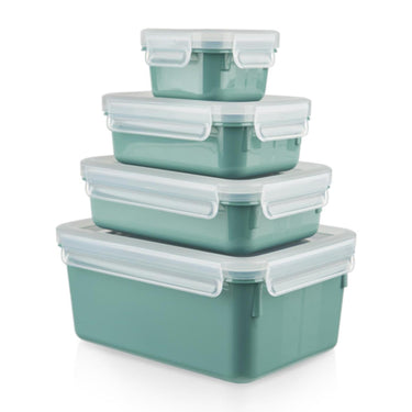 Tefal masterseal colour voorraaddozenset 4-delig groen (0,2l, 0,55l, 0,8l, 2,2l)