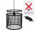 Home styling hanglamp 28x28x30cm zwart hanglamp 28x28x30cm zwart