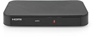 Nedis digitale audioconverter | 2-wegs | input: dc power 1 x hdmi input | output: 2x hdmi output | automatisch | antraciet - acon3435at