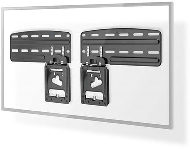 Nedis vaste tv-muurbeugel | 43 - 85 | maximaal schermgewicht: 60 kg | minimale muurafstand: 7.50 mm | staal | zwart - tvwm5065bk