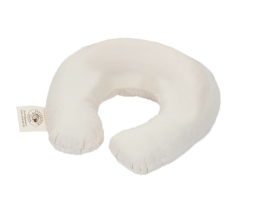 Villgrater natur schapenwollen nekkussen