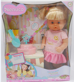 Famosa nenuco happy birthday pop met taart
