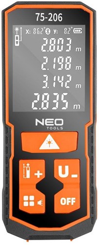 Laden Sie das Bild in Galerie -Viewer, Neo laserafstandsmeter | 100m digitaal | ip54 - 6420455

