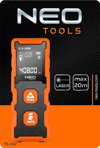 Enzo neo laserafstandsmeter 20m digitaal - 6420450