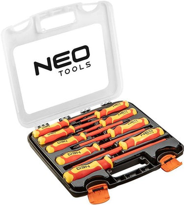 Enzo neo schroevendraaierset 9 delig 1000v in koffer - 6460190