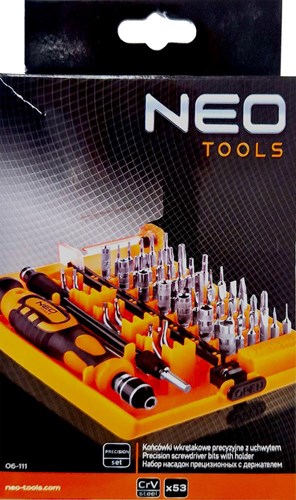 Enzo neo schroevendraaierset precisie 53-delig koffer - 6460062