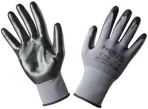 Neo werkhandschoen nylon | met nitril coating | m10 - 6453451