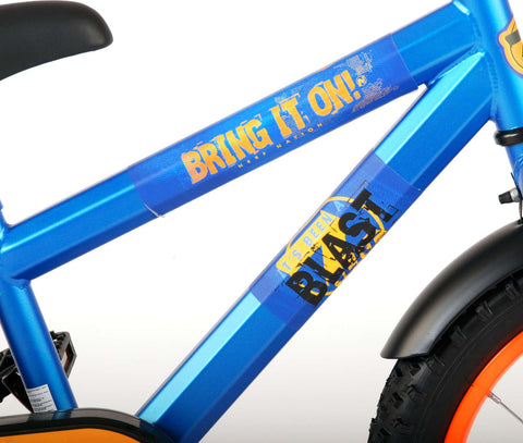 NERF Kinderfiets - Jongens - 16 inch - Satijn Blauw