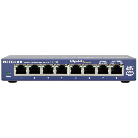8-poorts netwerk switch