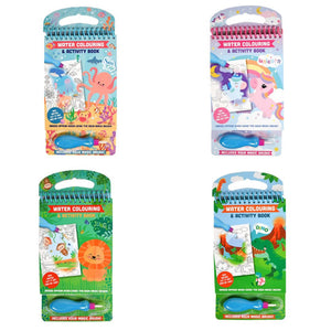 Water kleur en activiteitenboek