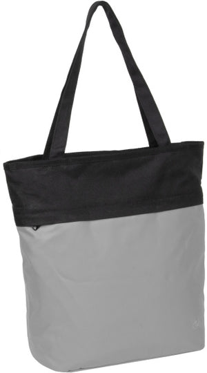 Bike carbon waterafstotende shopper fietstas 21l grijs