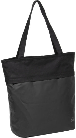Load image into Gallery viewer, Bike carbon waterafstotende shopper fietstas 21l zwart
