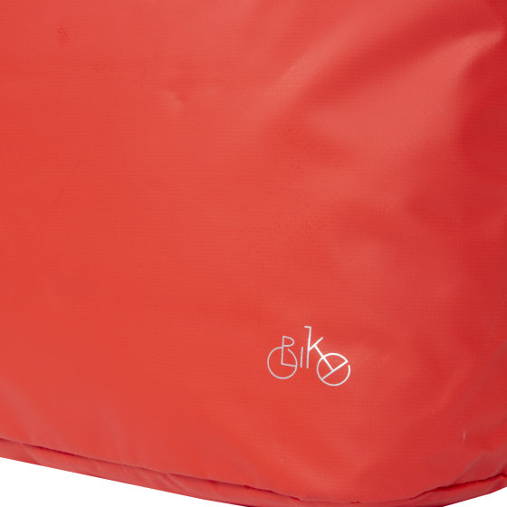 Load image into Gallery viewer, Bike carbon waterafstotende shopper fietstas 21l rood
