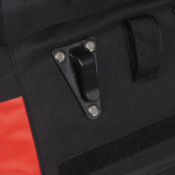 Load image into Gallery viewer, Bike carbon waterafstotende shopper fietstas 21l rood
