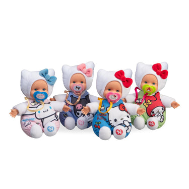 Nenuco zachte babypop 15cm hello kitty met speen