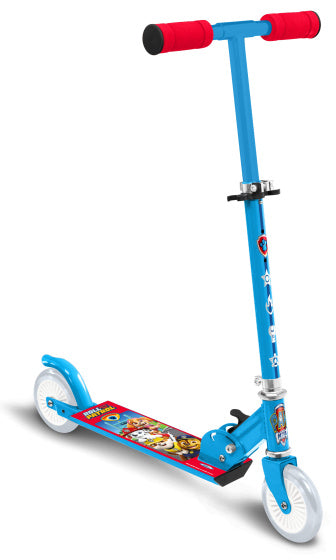 Load image into Gallery viewer, Nickelodeon 2-wiel Kinderstep Opvouwbaar Voetrem Blauw
