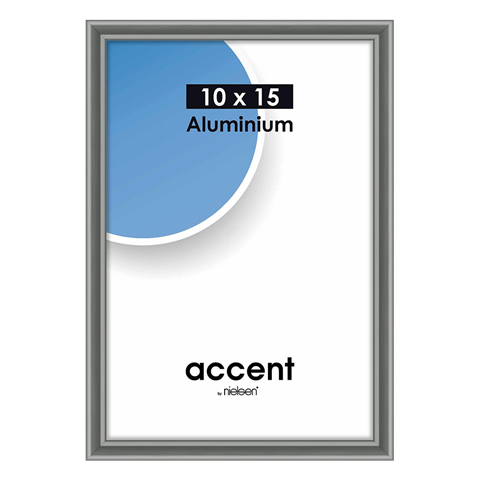 Load image into Gallery viewer, Nielsen Design Nielsen Fotolijst 51225 Accent Staalgrijs 10x15 cm

