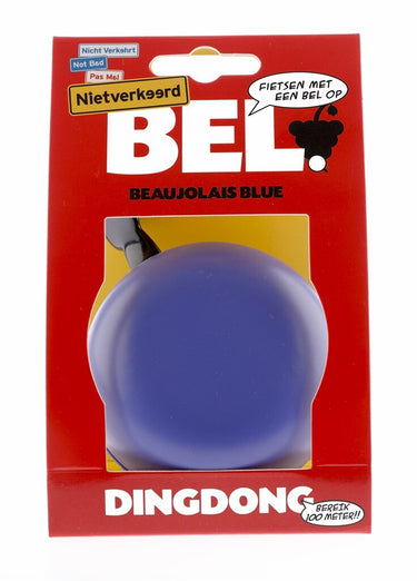 Nietverkeerd bel 80mm Ding Dong beaujolais blue
