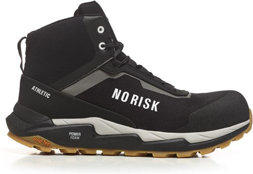 Cargue la imagen en el visor de la galería, No risk athletic mid black 1019.00 s3l | zwart | maat 41 - 00.071.064.41
