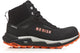 No risk athletic mid stx orange 1019.15 s7l | zwart oranje | maat 38 - 00.071.066.38