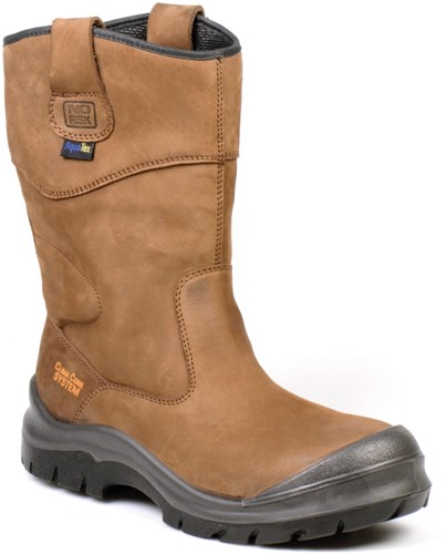 No risk hoge laars hawick 6674.02 s3 aqua-tex bruin - maat 46 - 00.071.011.46