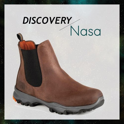 Cargue la imagen en el visor de la galería, No risk nasa hoog 1017.02 metaalvrij s3 | bruin | maat 40 - 00.071.006.40
