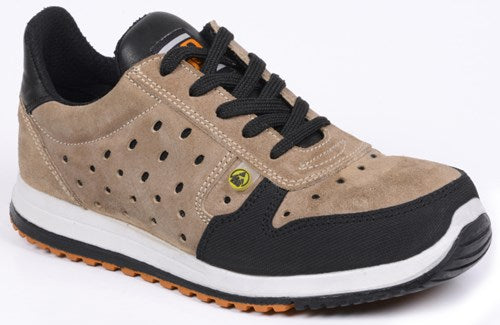 No risk runner laag s1p esd beige zwart - maat 42 - 11.071.014.42