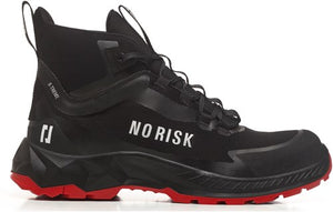 No risk x-treme mid black red 1057.10 s3l | zwart rood | maat 38 - 5607421134380