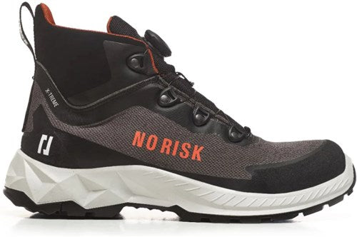 No risk x-treme mid fls grey 1057.06 s3l | grijs zwart | maat 46 - 00.071.070.46