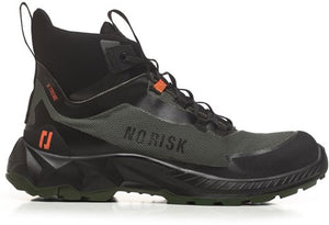 No risk x-treme mid green 1057.08 s3 | zwart groen | maat 47 - 5607421129478
