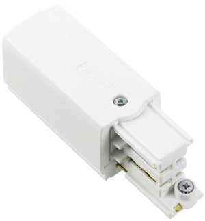 Nordic aansluitstuk tbv. rail wit links 3-fasen 5050015
