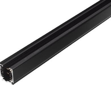 Nordic rail zwart 3 fasen 1 meter 5050004