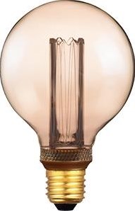 Chargez l'image dans la visionneuse de la galerie, Enzo nordlux led globe g95 e27 3,5-15w 1800k retro deco gold dimbaar - 2760135
