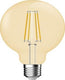 Enzo nordlux led globe g95 e27 4,2-35w 2500k filament gold dimbaar - 2760130